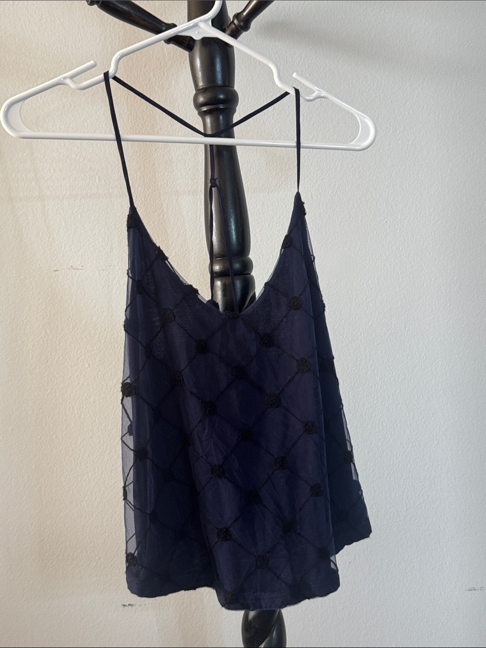 Cooperative Navy Embroidered Slip Cami 20.M